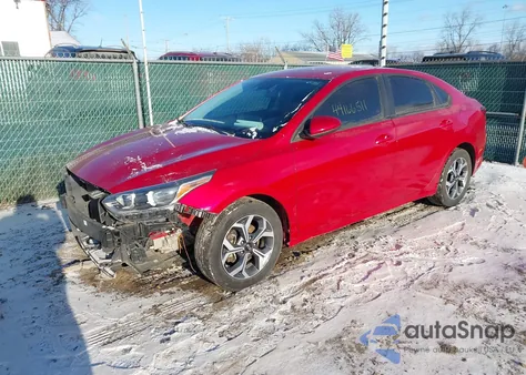 2021 Kia Forte Lxs из США, поврежденный, VIN 3KPF24AD6ME355085